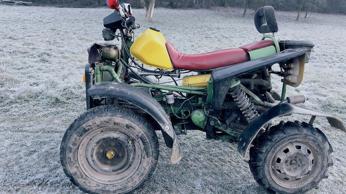 Čtyřkolka domácí výroby - 2