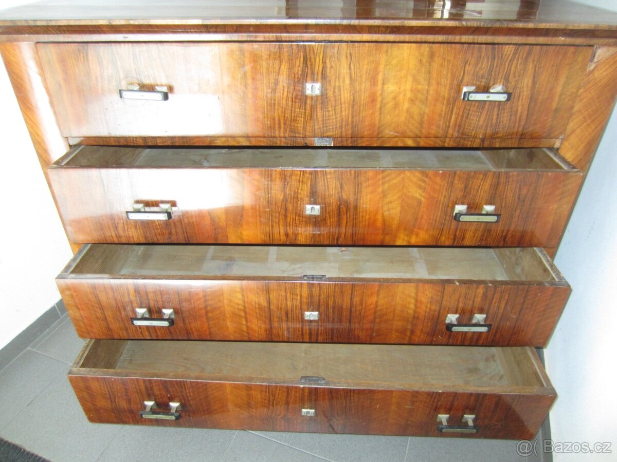 Starožitná psací komoda - 2
