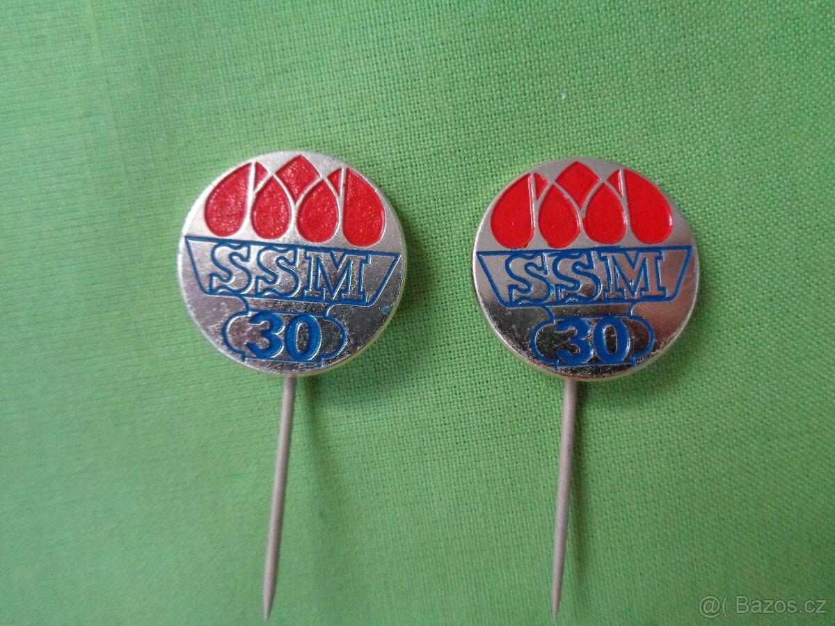 Staré odznaky Pionýr, SSM - II - 2