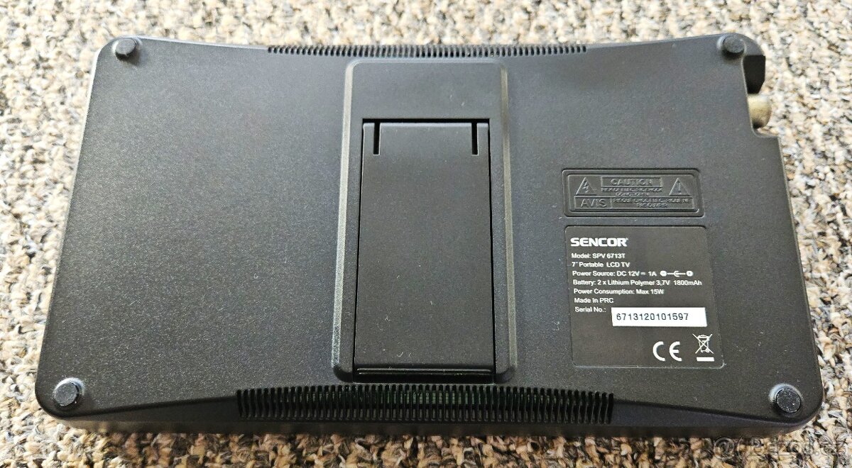 Prenosna LCD TV Sencor SPV 6713T s kompletnim prislusenstvim - 2