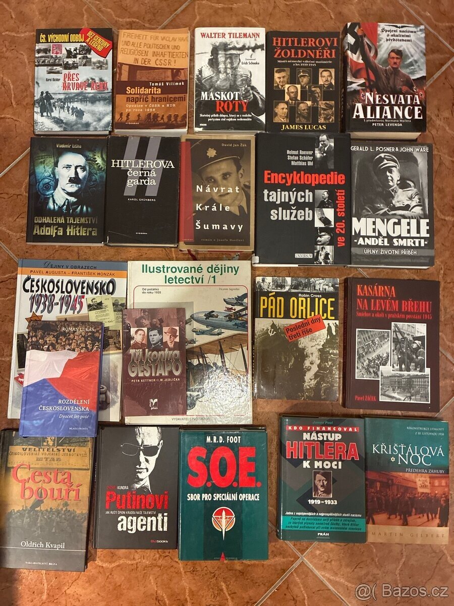 Knihy válka, historie, voj. technika - 2