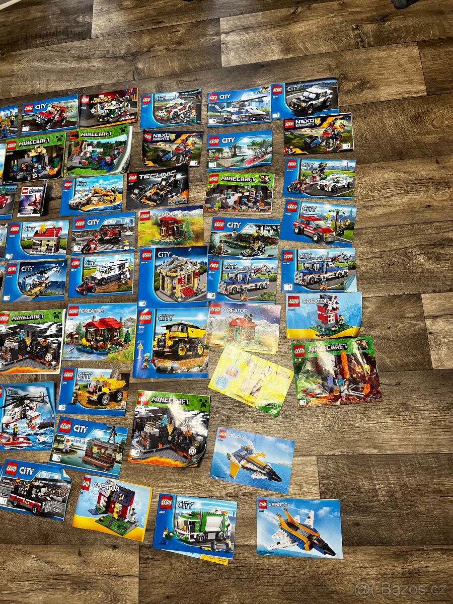 LEGO 93 SETŮ VČETNĚ MANUÁLŮ-PLZEŇ - 2