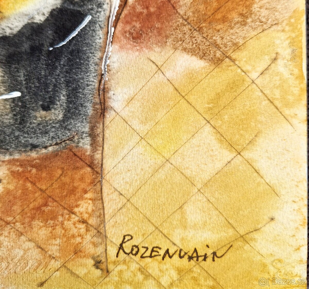 Michael Rosenwein - Koncert c mol (Akvarel), figurativne um. - 2