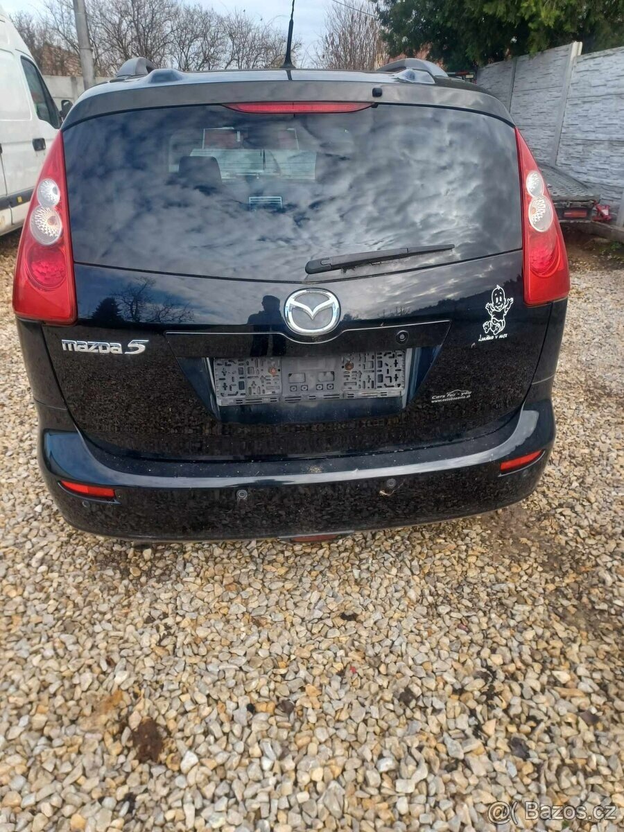 Rozpredám Mazda 5 2.0 CD 81,105kw RF7J 2007 - 2