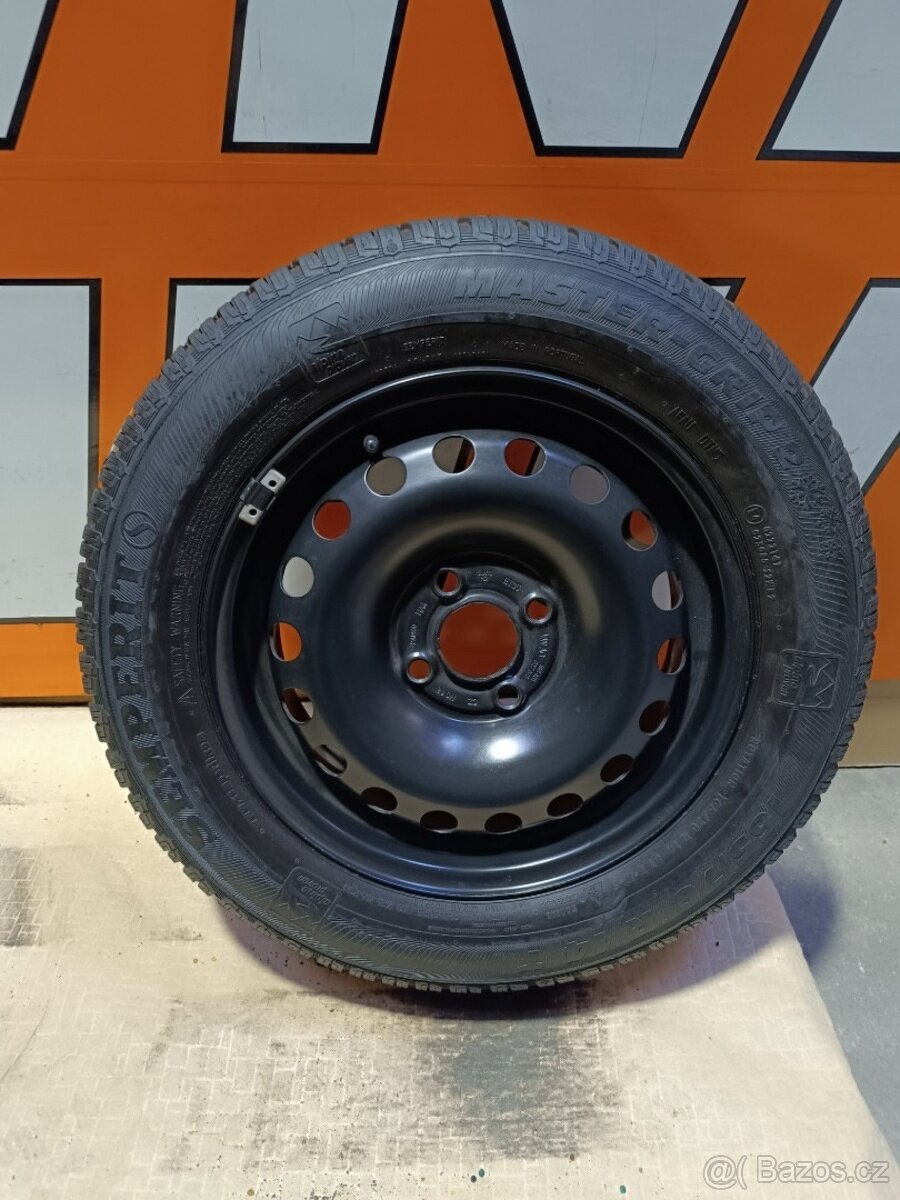 Pěkná sada na Citigo 4x100, zimní pneu 165/70 R14 - 2