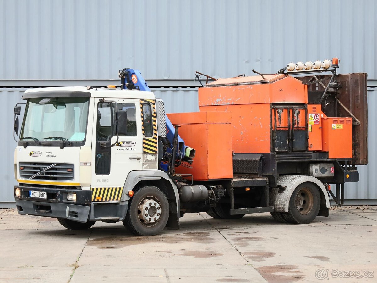 Volvo FL 250, SPECIÁLNÍ NÁKLADNÍ AUTOMOBIL NA OPRAVU SILNIC, - 2