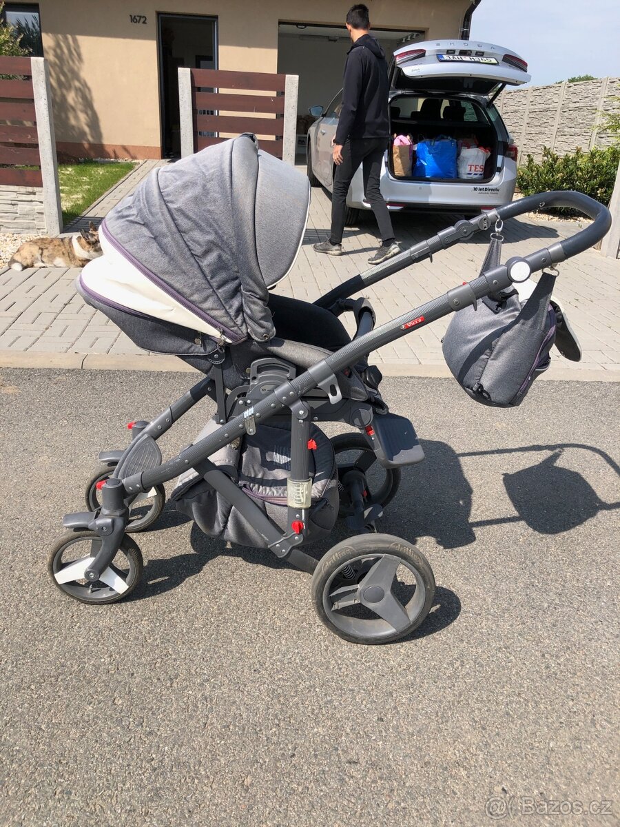 Kočárek trojkombinace Adamex Vicco Gery - 2