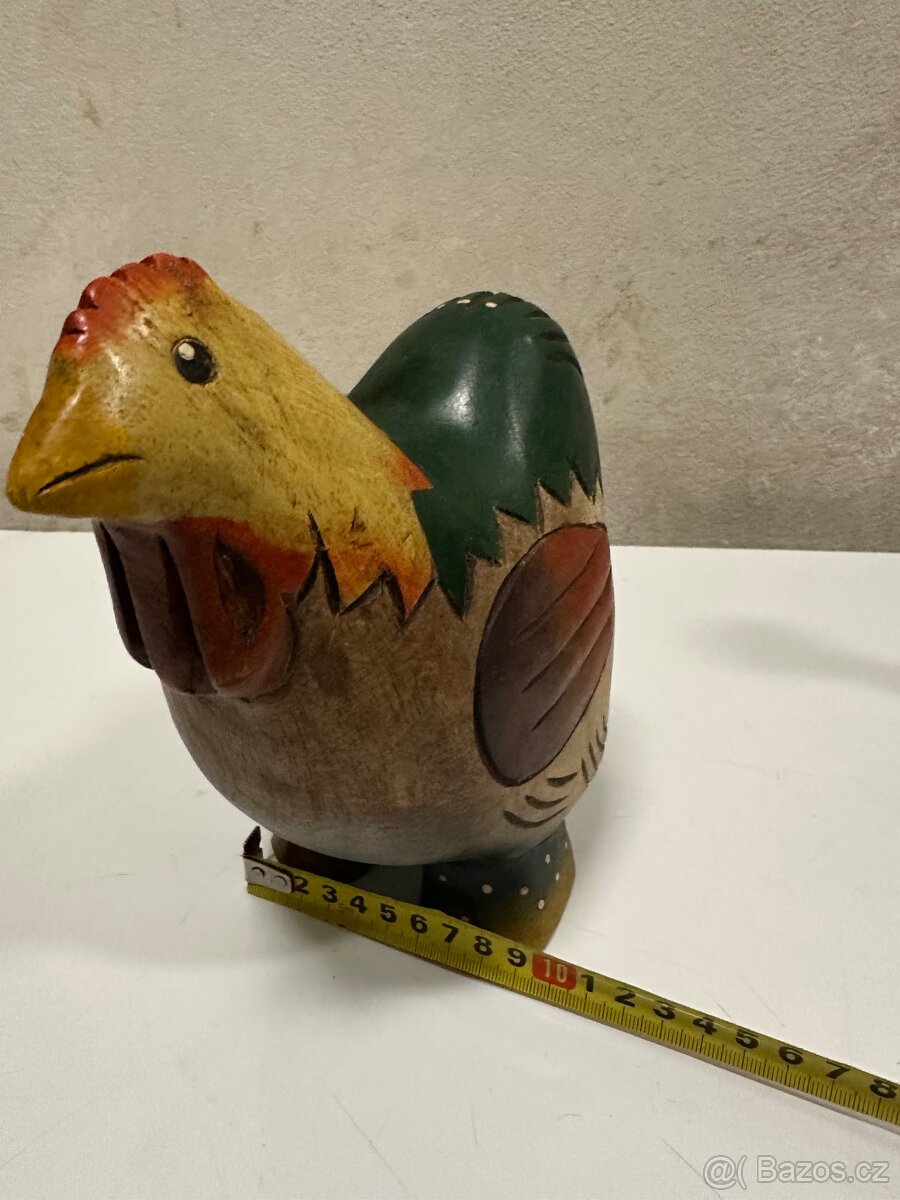 Slepice z masivního dřeva - 2