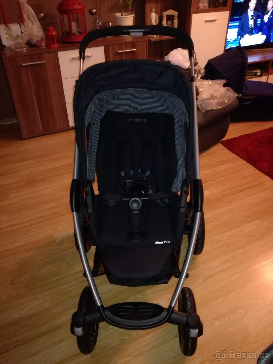 Luxusní kočárek Maxi Cosi Mura 4 plus + sedačka -super stav - 2