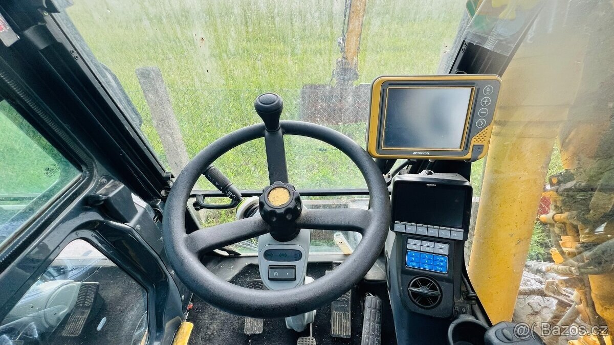 Kolové rýpadlo Komastu PW 158 - 2631 mth TOP STAV - 2