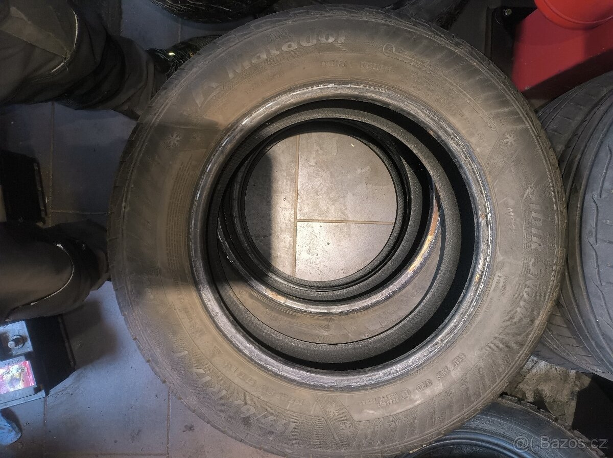 Zimní pneumatiky 195/65 R15 91t matador - 2