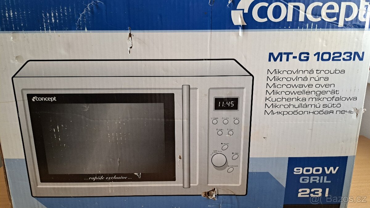 Mikrovlnná trouba s grilem zn. Concept - 2