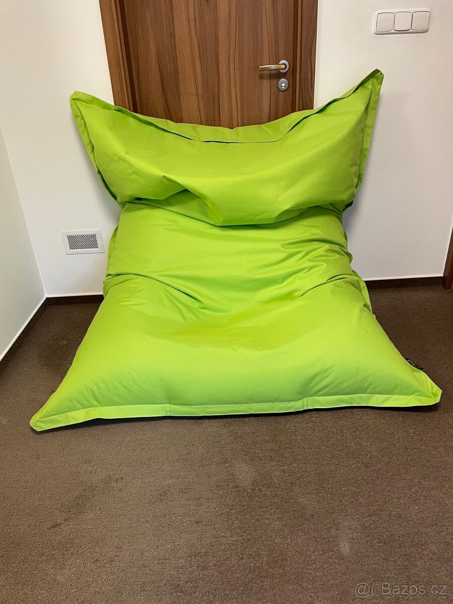 Prodám sedací vak / pytel CrazyShop - zelená - 2