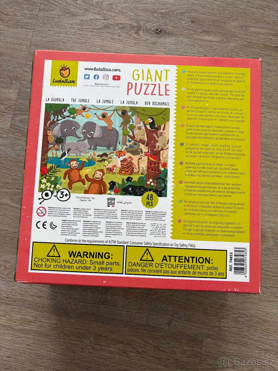 Podlahové puzzle Ludattica - 2