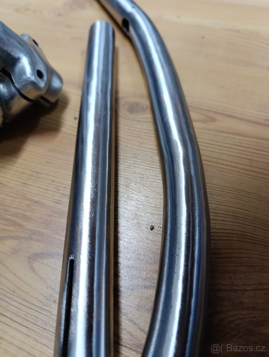 Řidítka Jawa 550/555 očištěné/nový chrom - 2