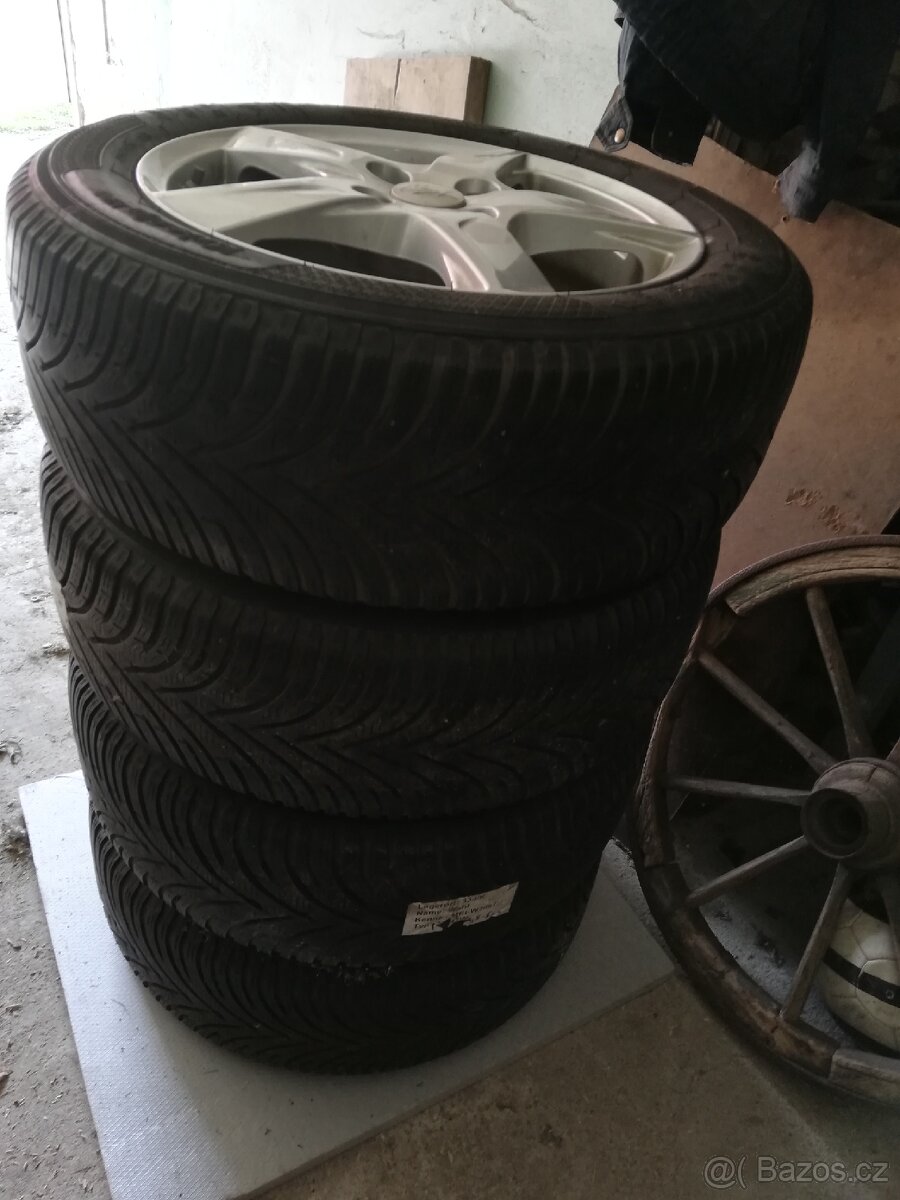 Zimní kola vyvážená jen nasadit rozměry vyz foto - 2