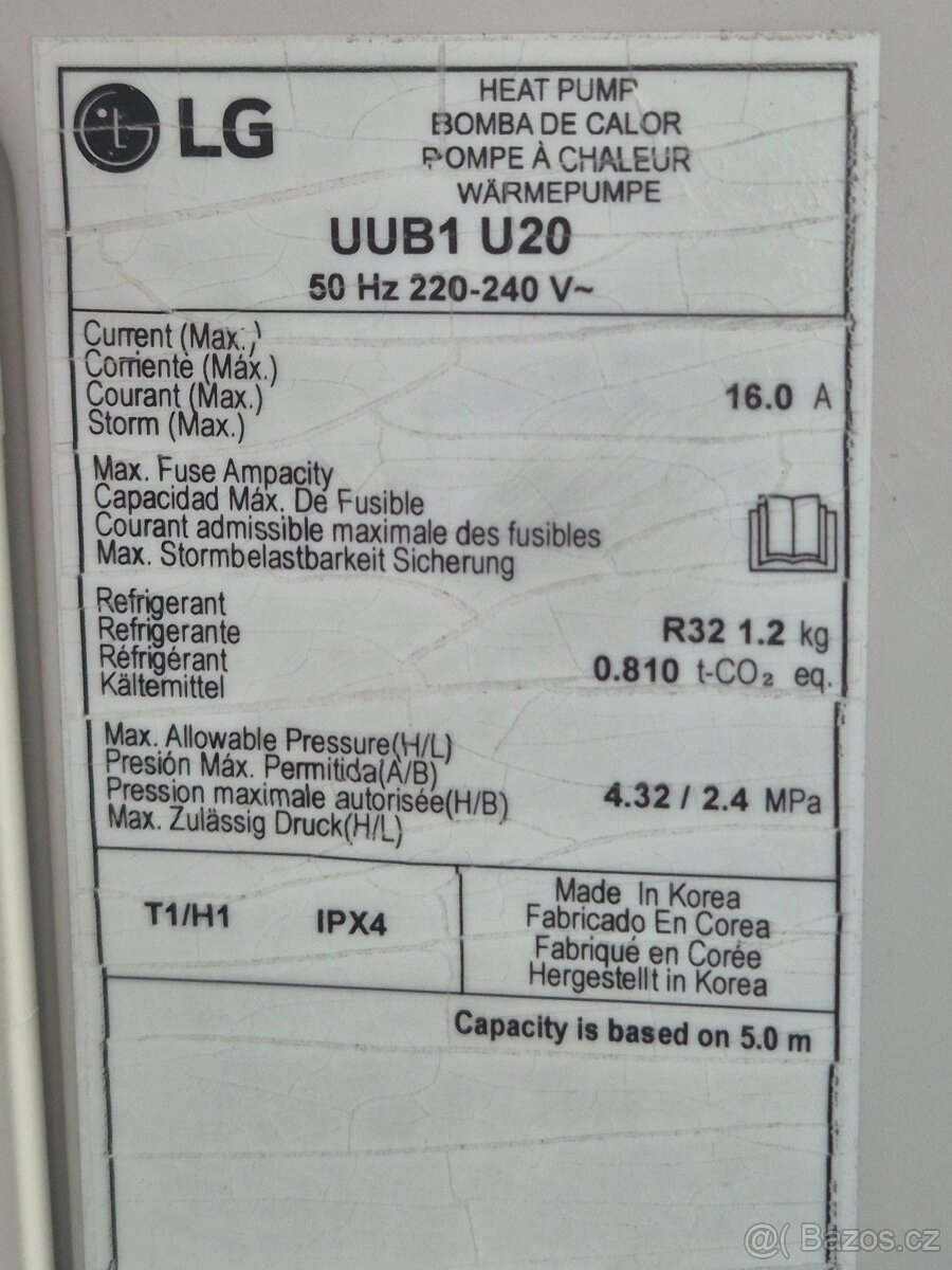 Kondenzační jednotka LG UUB1.U20 - 2