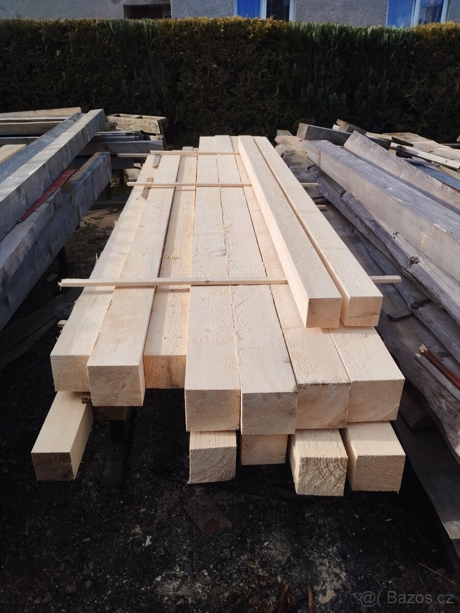 Prodám stavební řezivo smrkové - 2