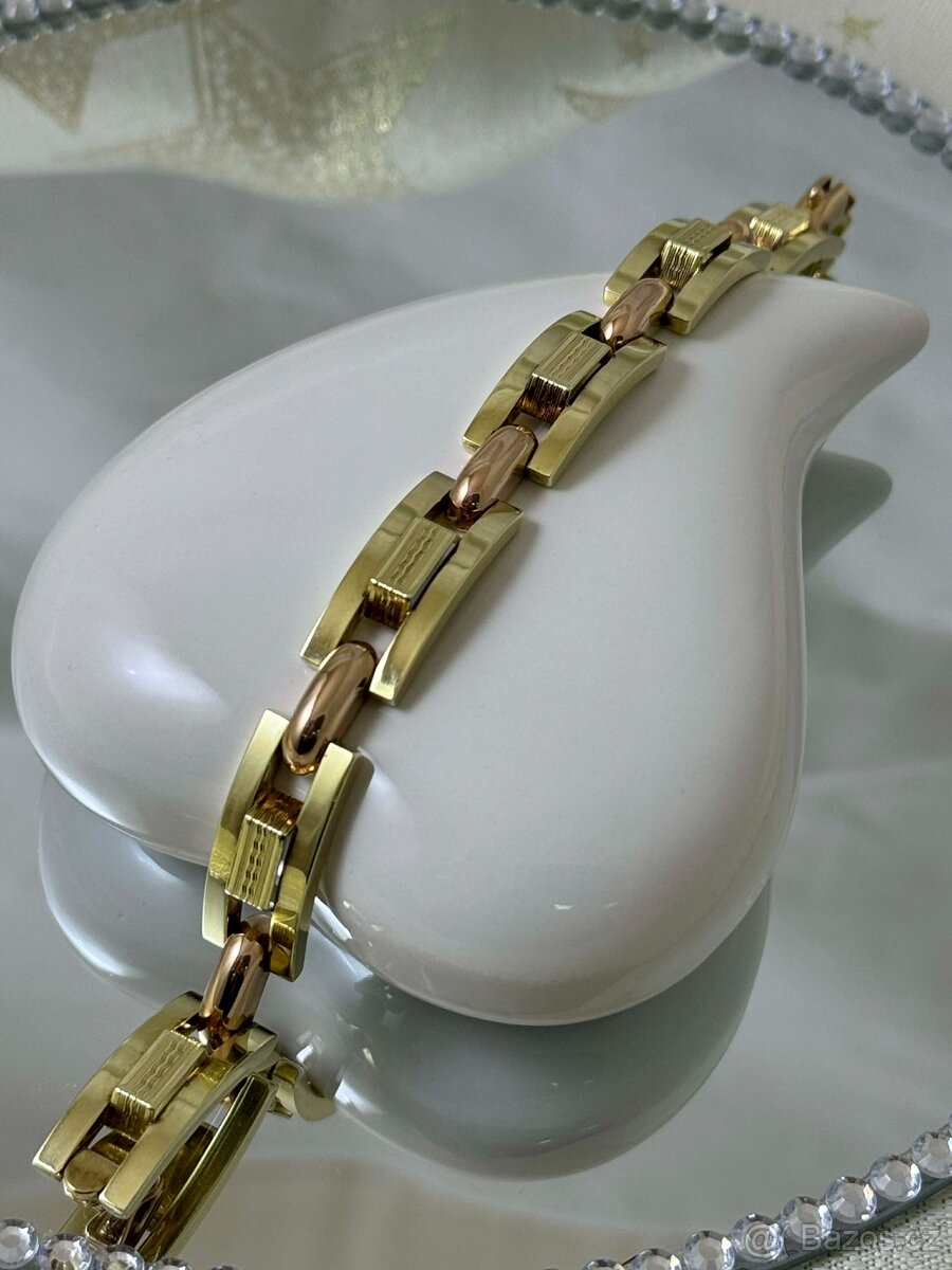 Zlatý náramek 26,08g - 2