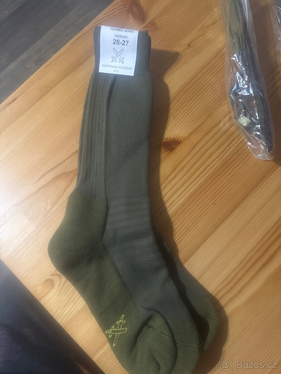 Vojenské ponožky zimní - 2