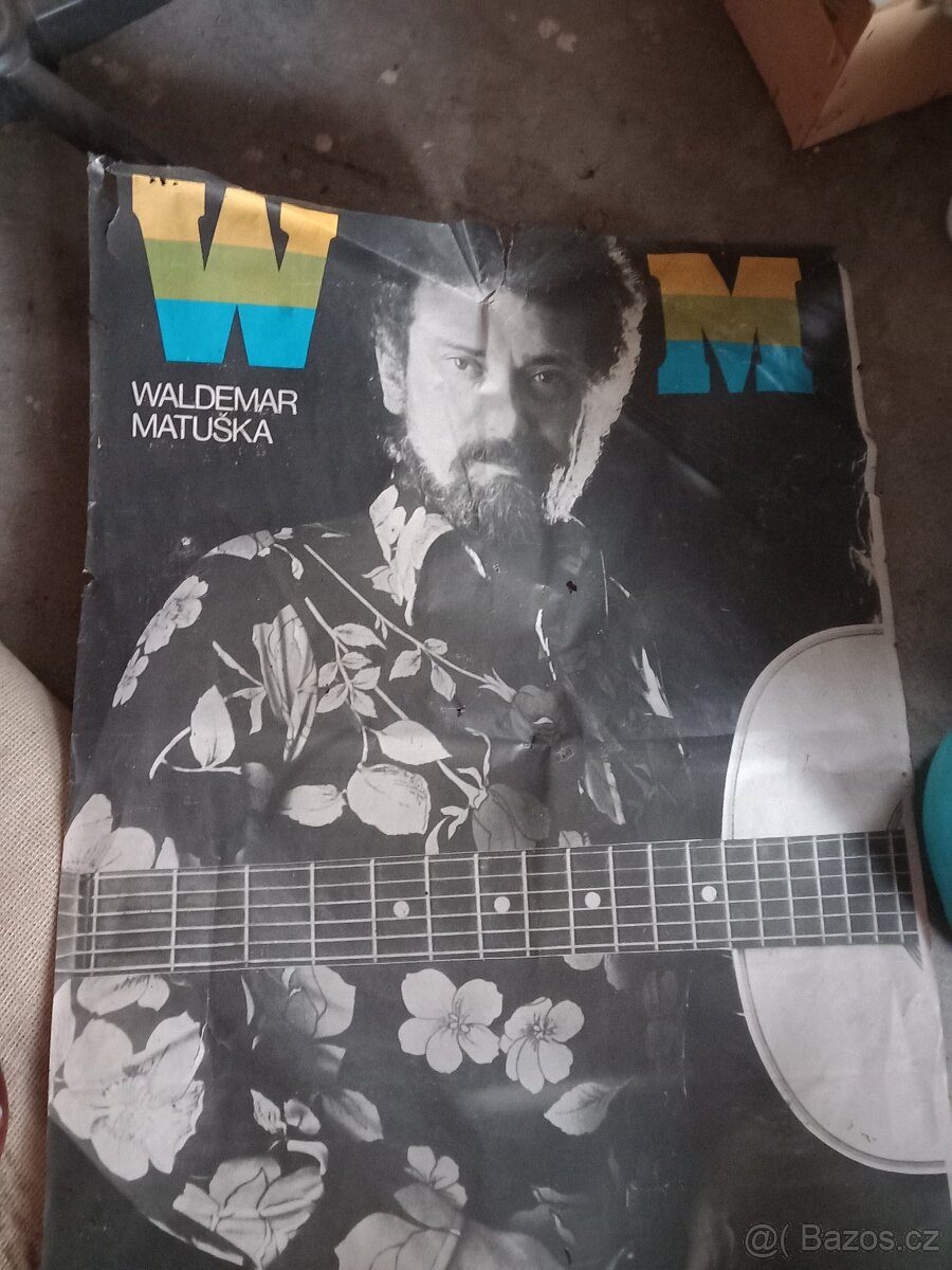 retro plakát Waldemar Matuška - 2