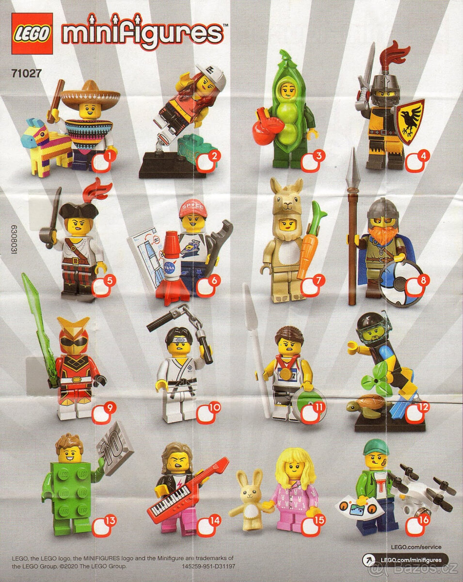 LEGO Minifigures 20.serie (71027) - 2
