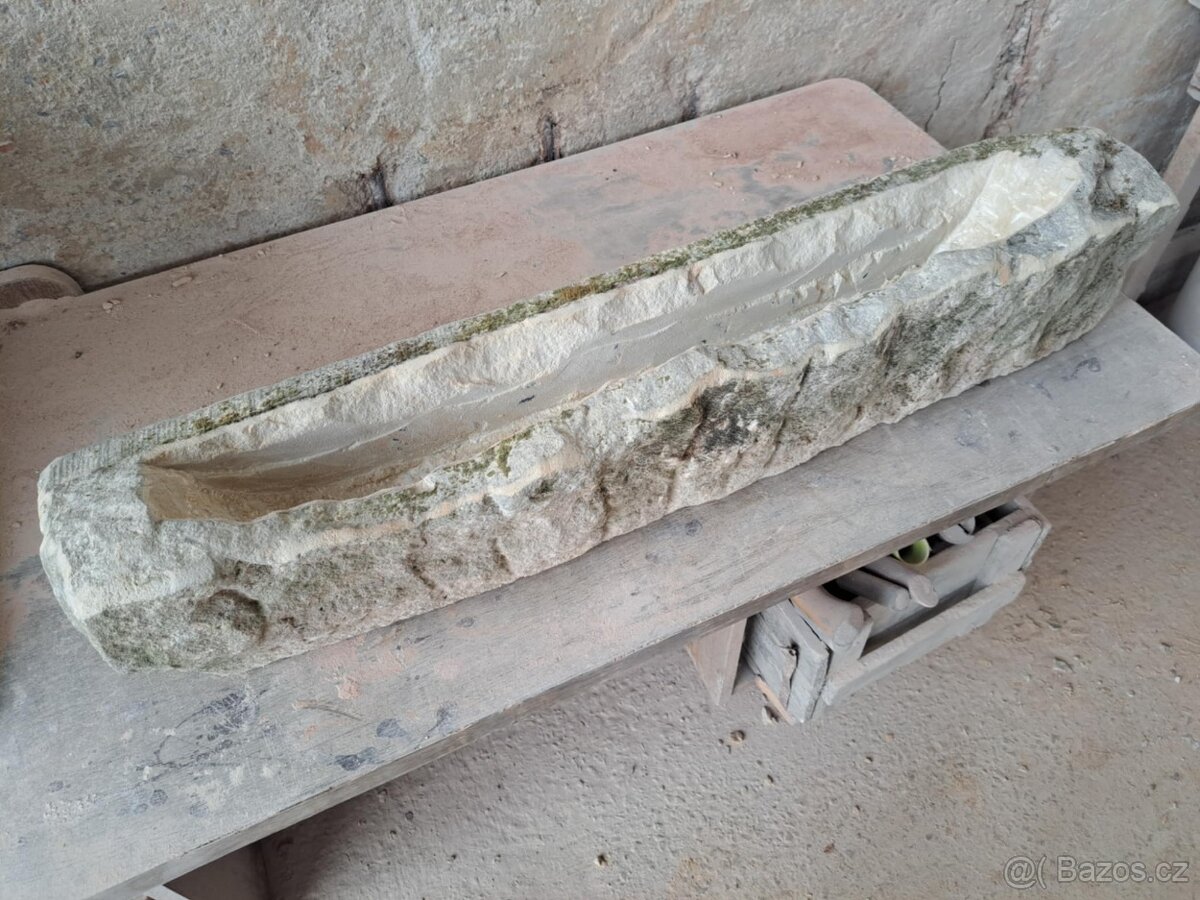 Koryto z přírodního pískovce - 2