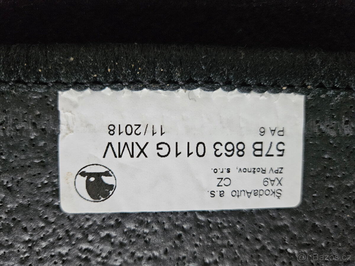 Textilní koberečky Škoda Karoq - 2