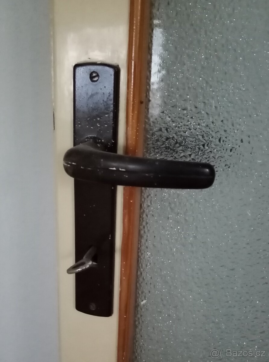 Interiérové retro dveře - 60. léta - 2