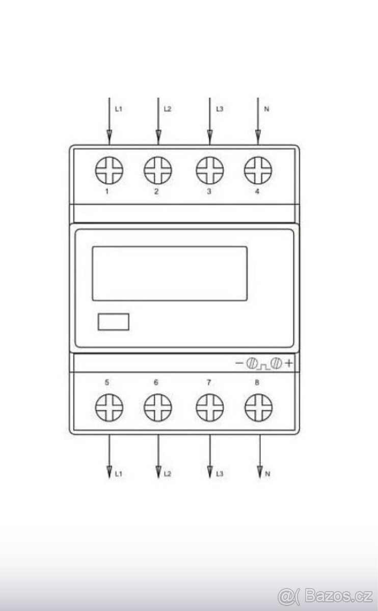 Elektroměr-EASTRON SDM72 D - 2