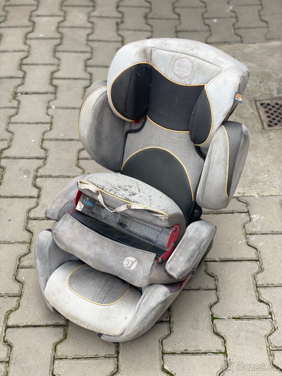 autosedačka- kiddy šedá - 2