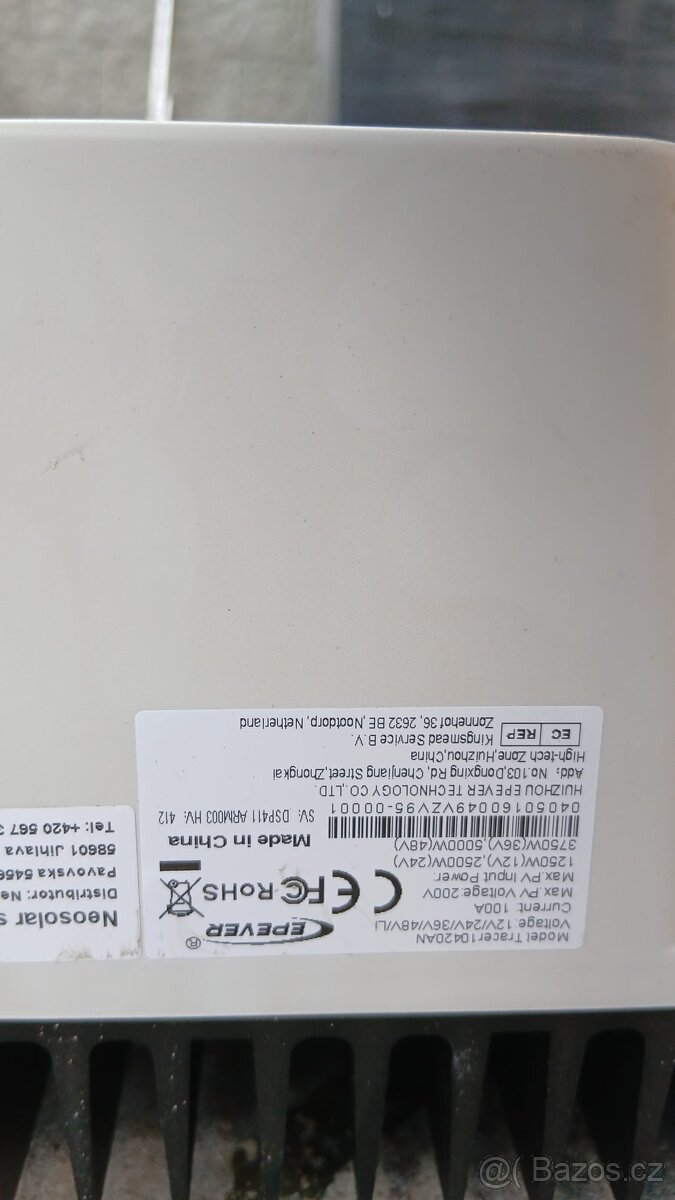 Prodám měnič Epever Tracer10420AN - 2