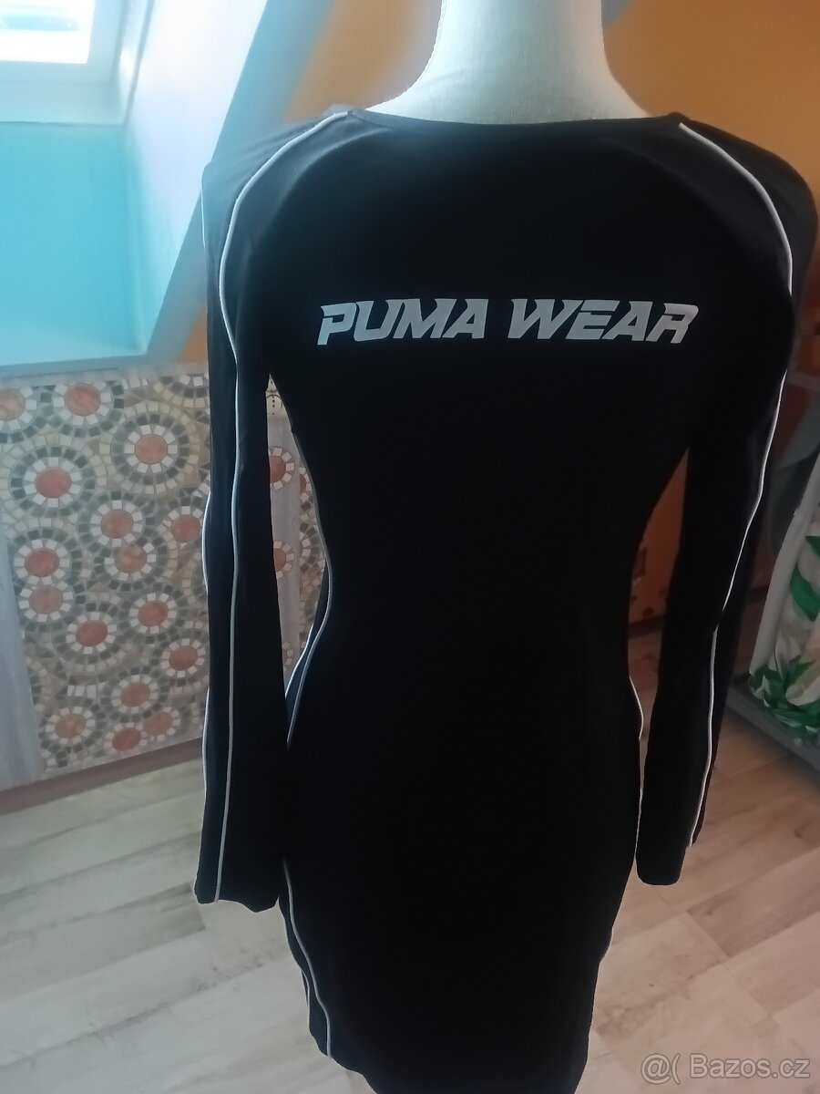 NOVÉ ŠATY PUMA 38 ČERNÉ - 2