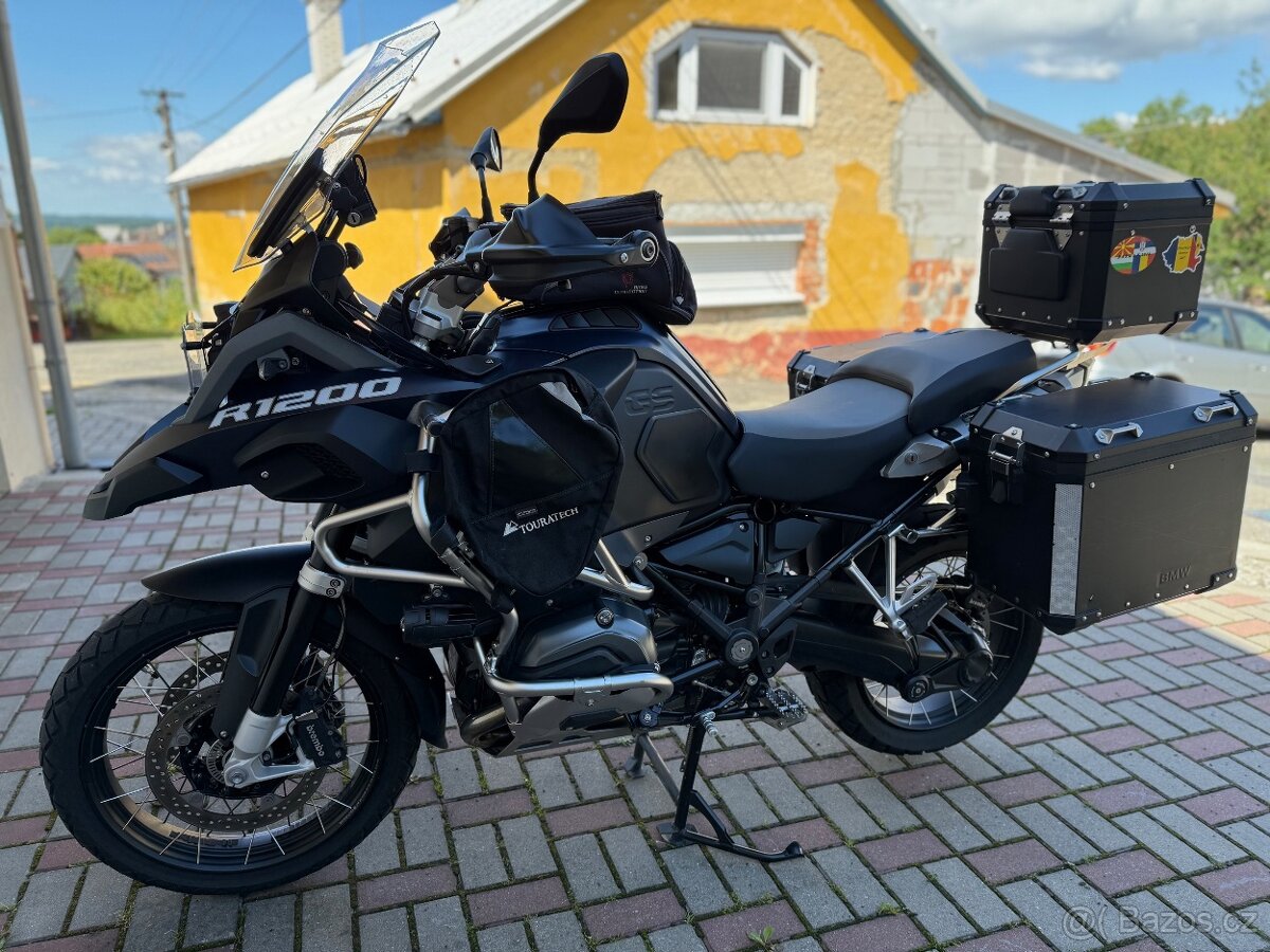 BMW R 1200 GS Adventure originální snížený podvozek