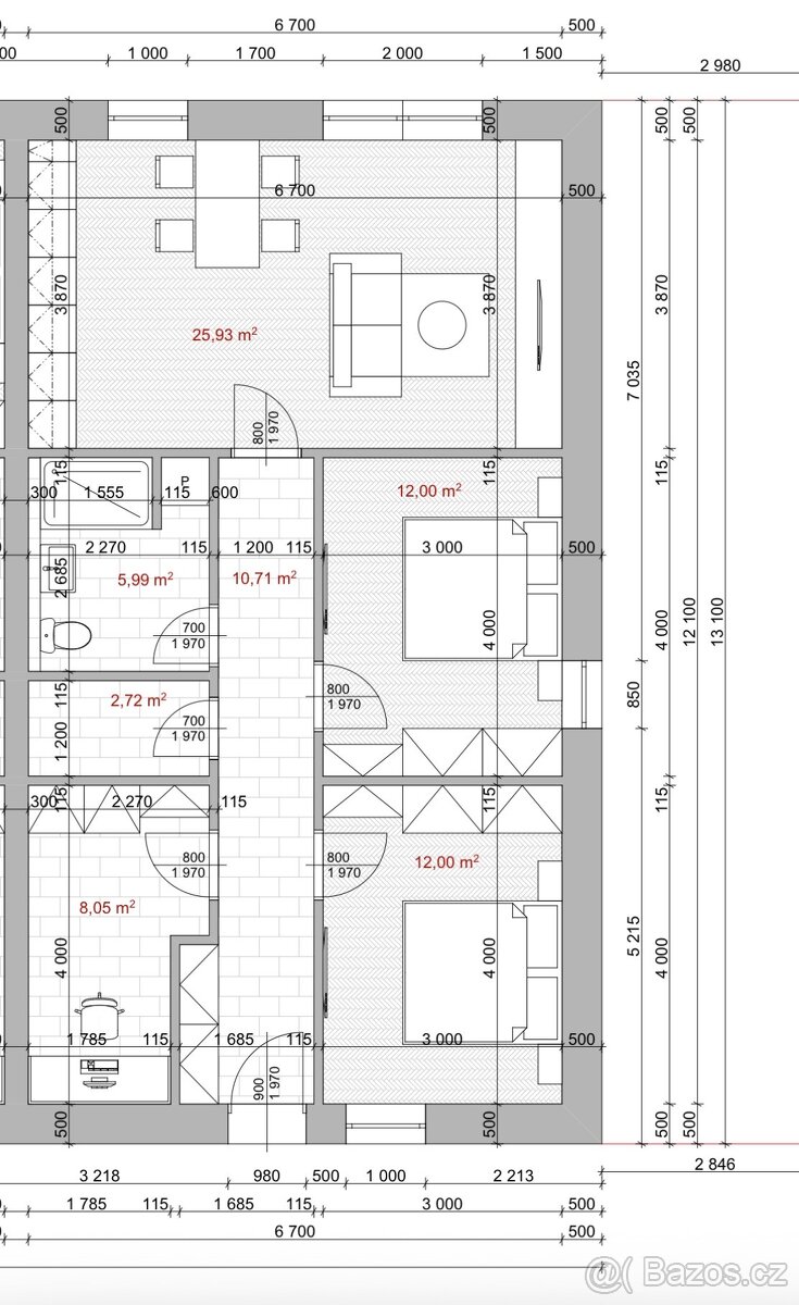 PRODEJ ŘADOVÉHO DOMU OLDŘICHOV U PÍSKU - 2
