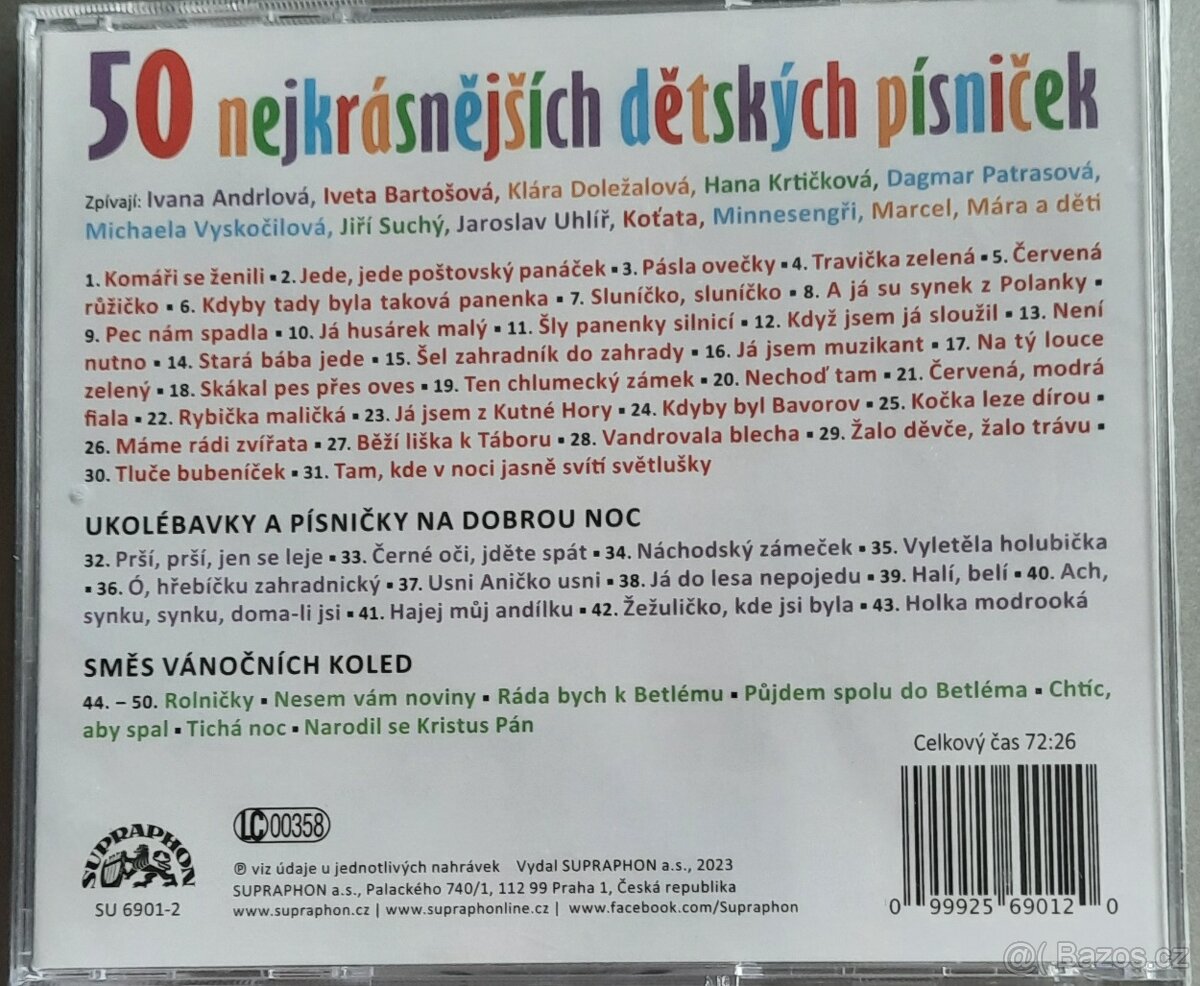 CD písničky - 2