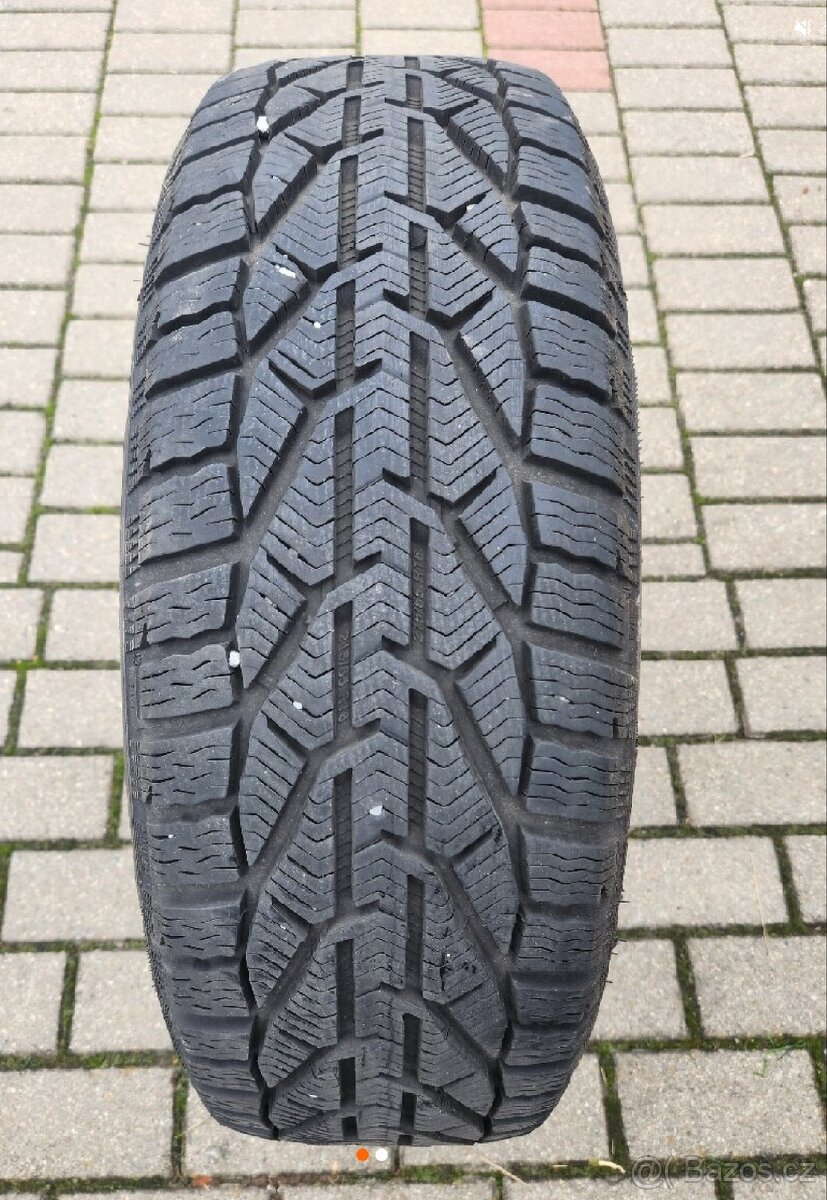 Prodám 4ks zimní kola disk plech+pneu Orium SUV 215/65 R16 - 2