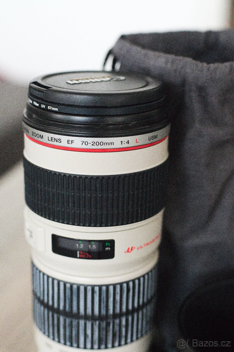 Canon EF 70–200mm f/4 L USM – špičkový teleobjektiv + UV - 2