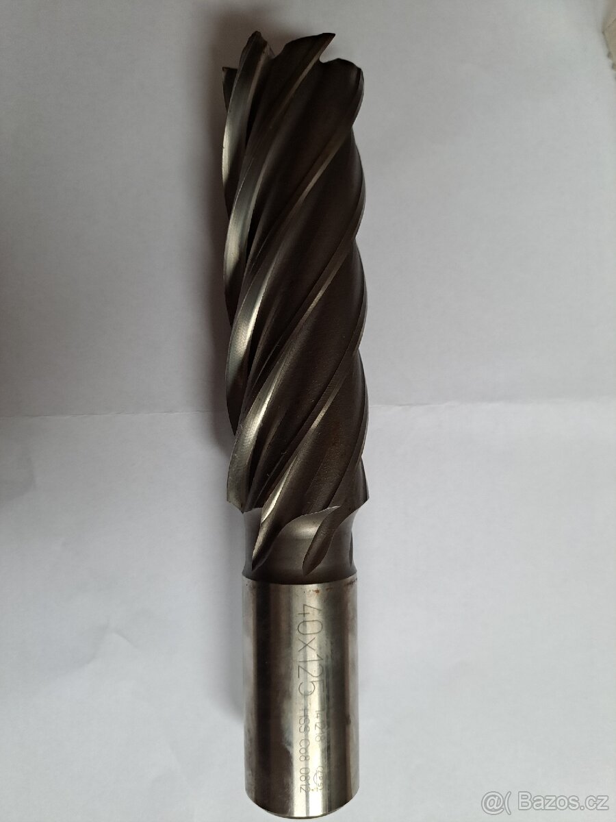 Fréza na kov pr. 40 x 125/205 mm válcová čelní, HSS-Co8
- 2