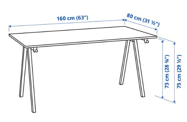Psací stůl TROTTEN, IKEA - 2