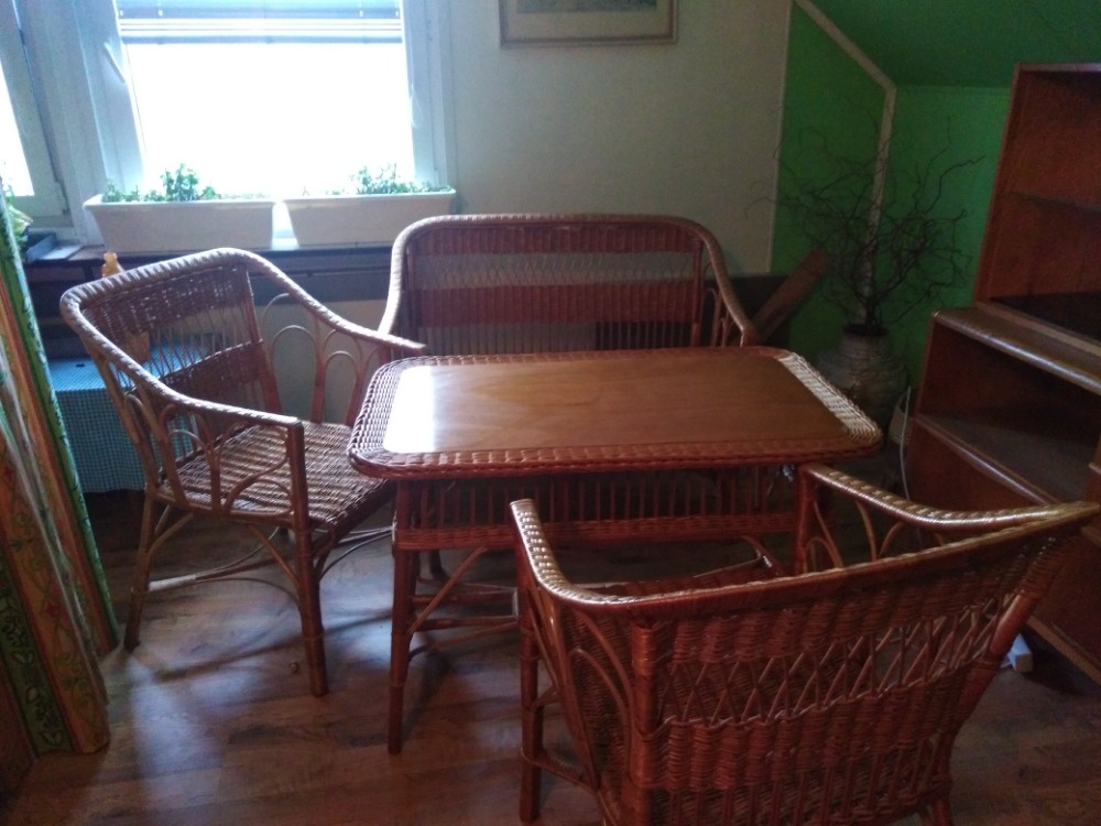 Proutěná sedací souprava - 2