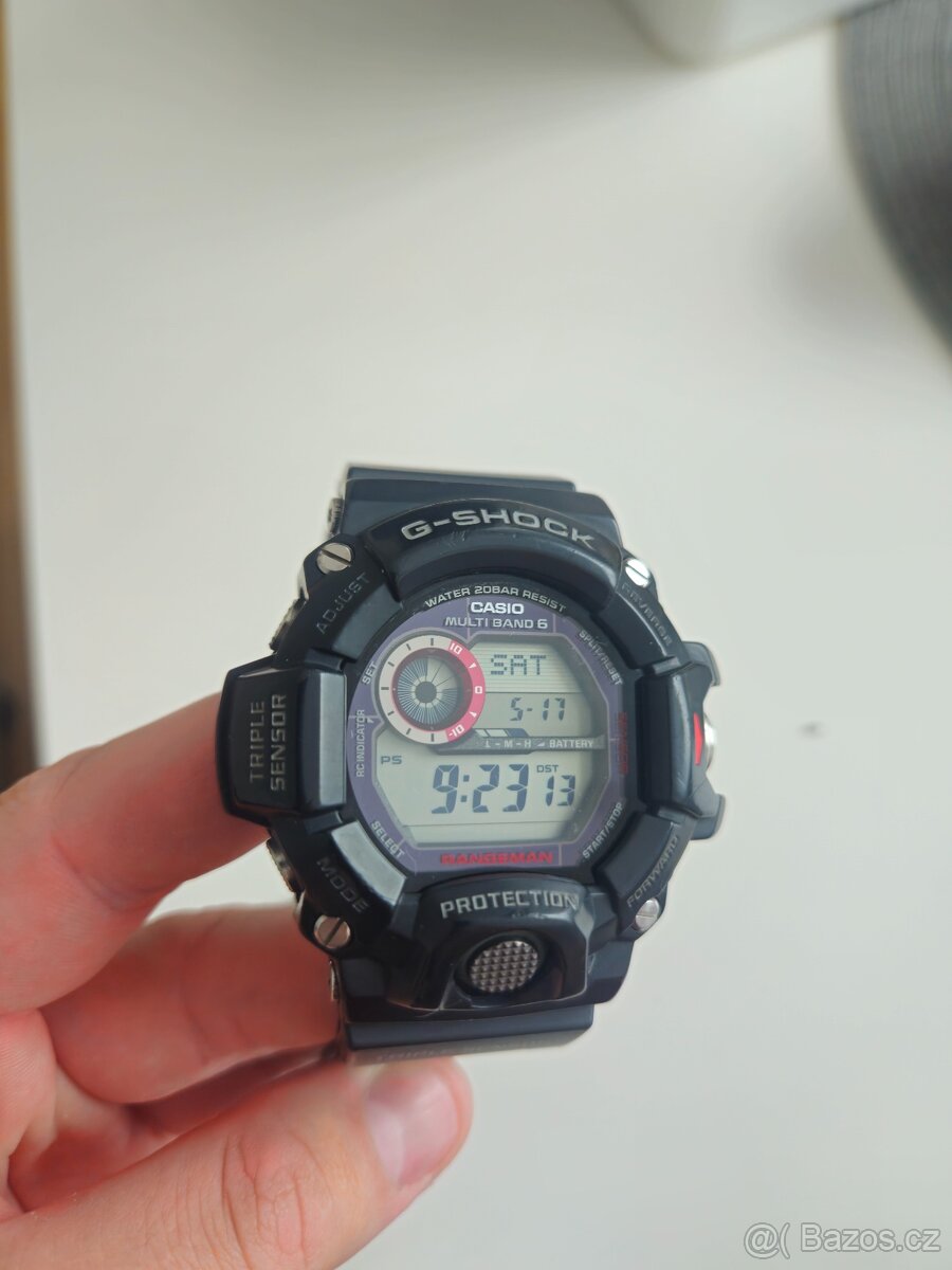 Hodinky Casio G-Shock Rangeman GW-9400-1ER, solární, radiové - 2