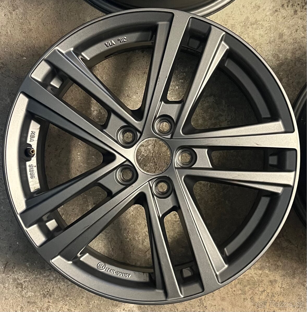 Alu disky Seat, 5x100, R16, ET45, šedé - 2