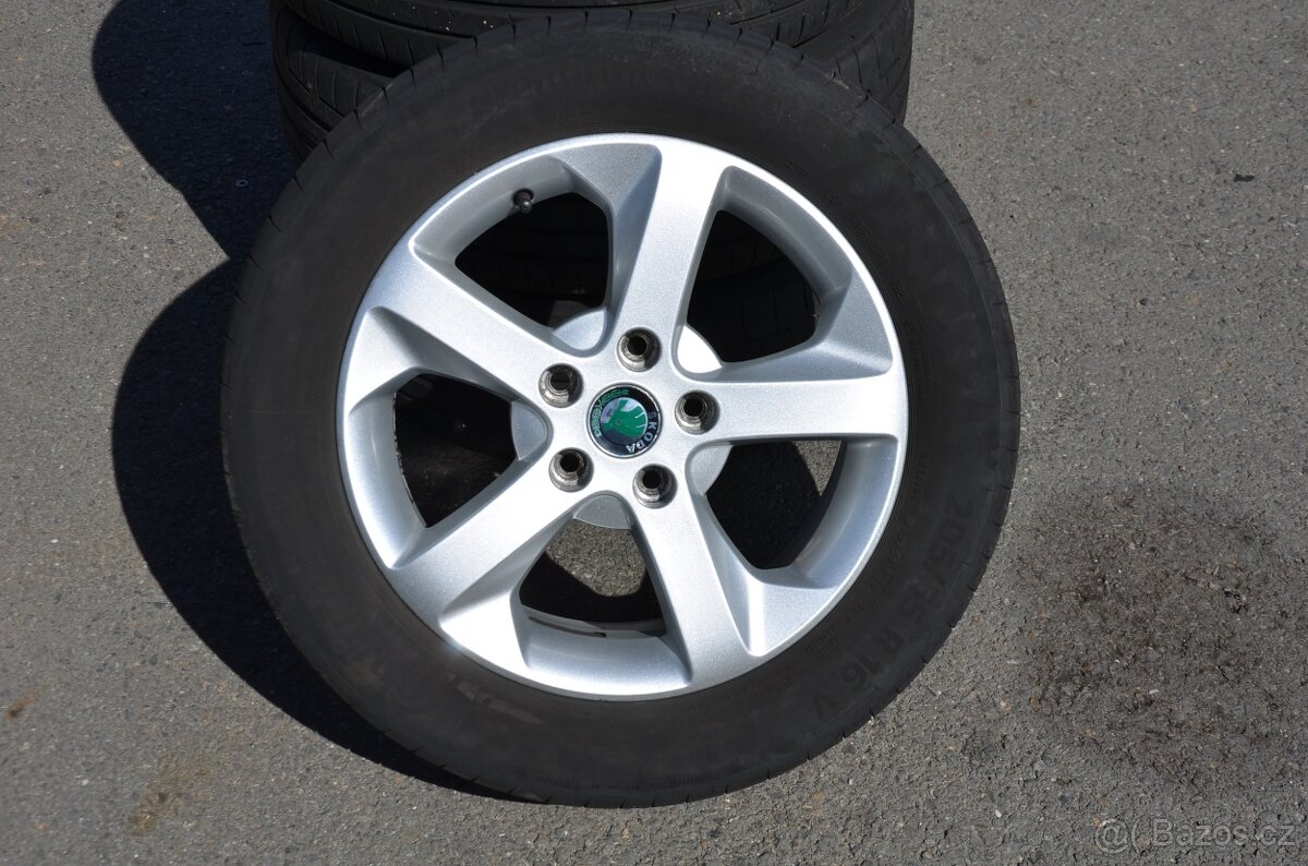 Škoda Octavia 2 facelift - letní alu 16" "PROXIMA" - 2