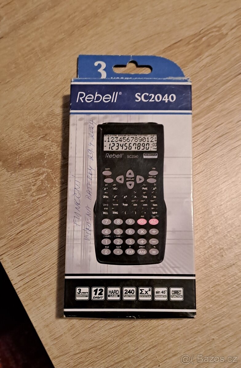 Vědecká kalkulačka Rebell - 2