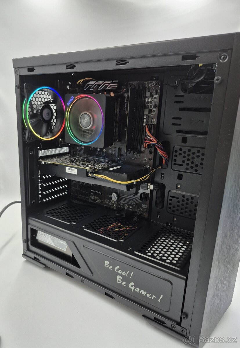 HERNÍ PC R5-3600X / GTX 1060 6GB / SSD 512GB další... - 2