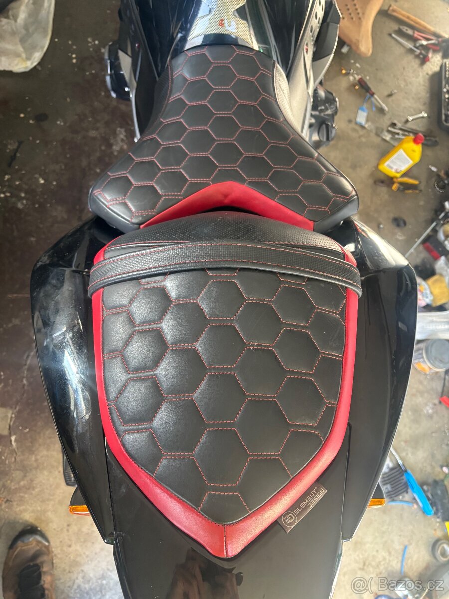 Prosivana sedla na Kawasaki Z1000 07-09 - 2