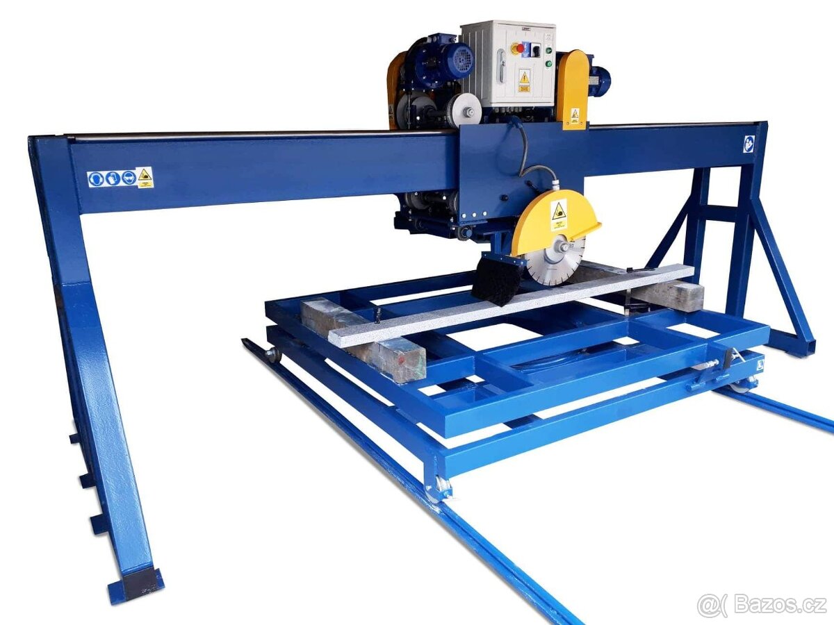 Pila na řezání kamene, kotoučová pila, zpracování, řezání žu - 2