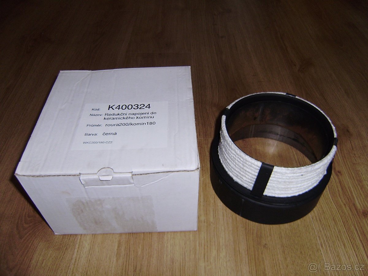 Redukční napojení do keramického komína - 2