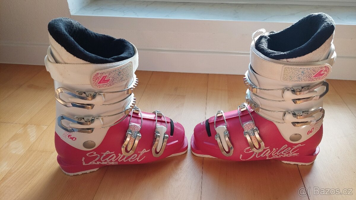 Sjezdové boty Lange Starlet 60 růžová 21,5 - 2